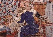 Edouard Vuillard Sewing room oil on canvas